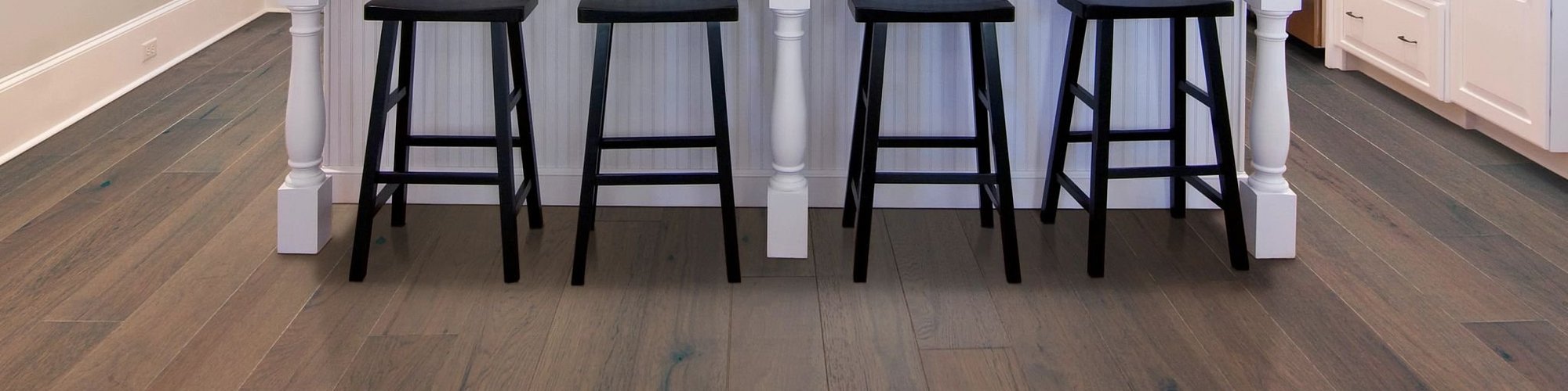 Tymeless Flooring - Hardwood Flooring in a kitchen